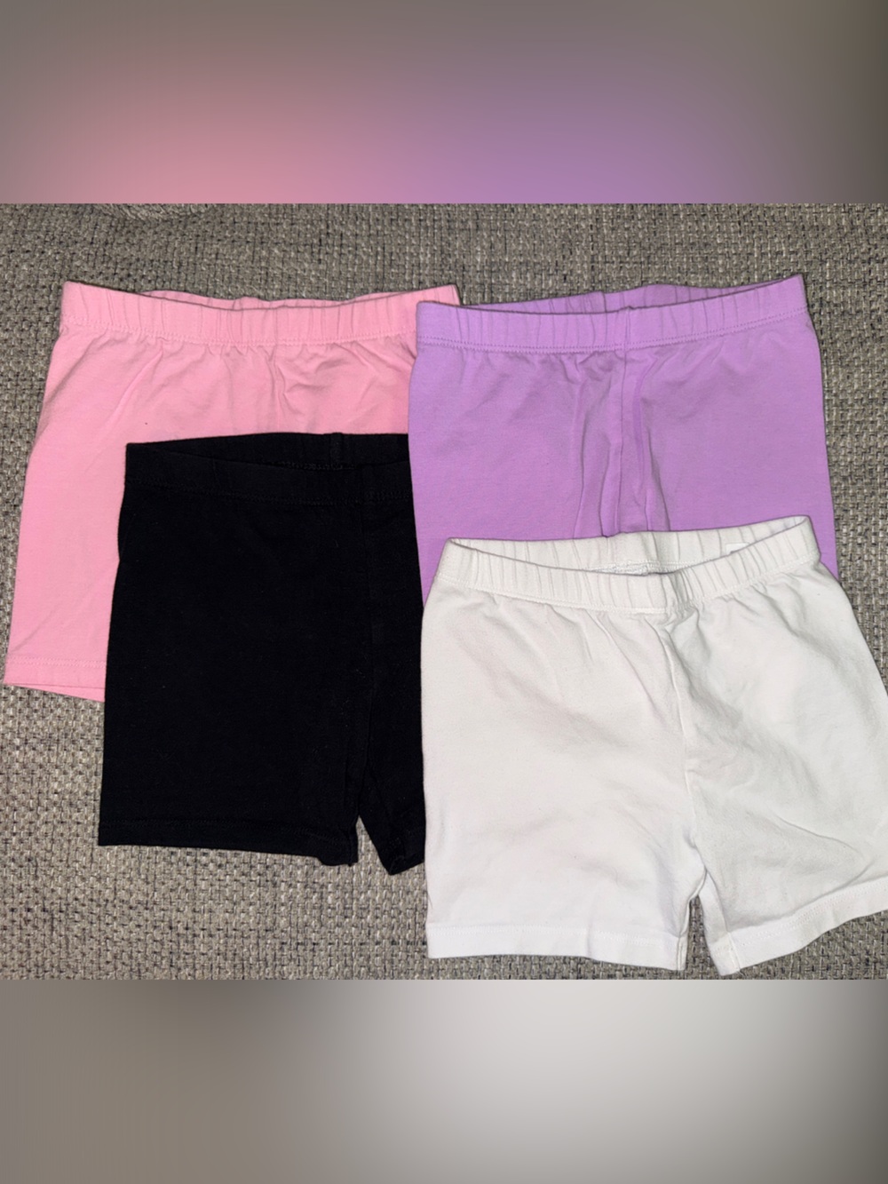 jumping beans cartwheel Shorts - Black, Pink, Lavender, White